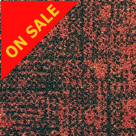 Gridline Coral Red Carpet Tile Gridline Coral Red Carpet Tile